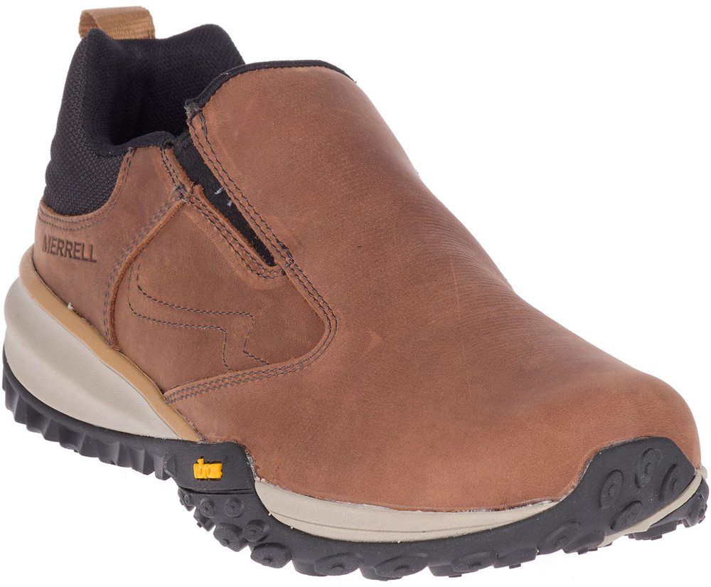 Slip On Homem - Merrell Havoc Wells Moc - Marrom - KBY724198